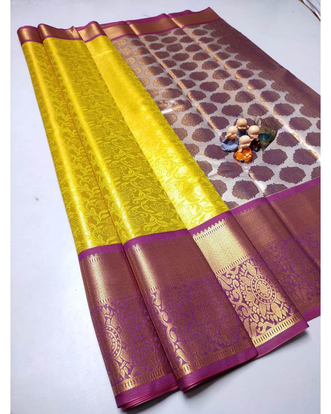 Grand Wedding Tissue Silk Saree