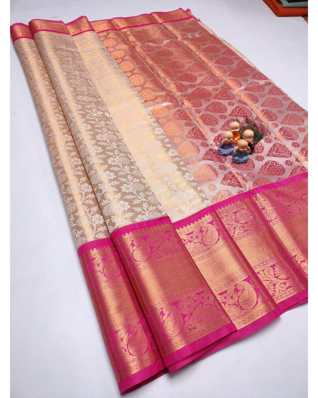 Grand Wedding Tissue Silk Saree