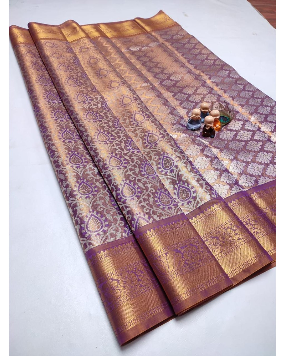 Grand Wedding Tissue Silk Saree
