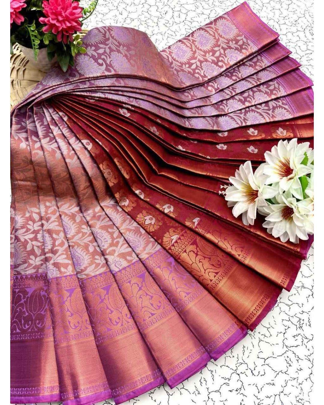 Special Tissue wedding saree Special Tissue wedding saree