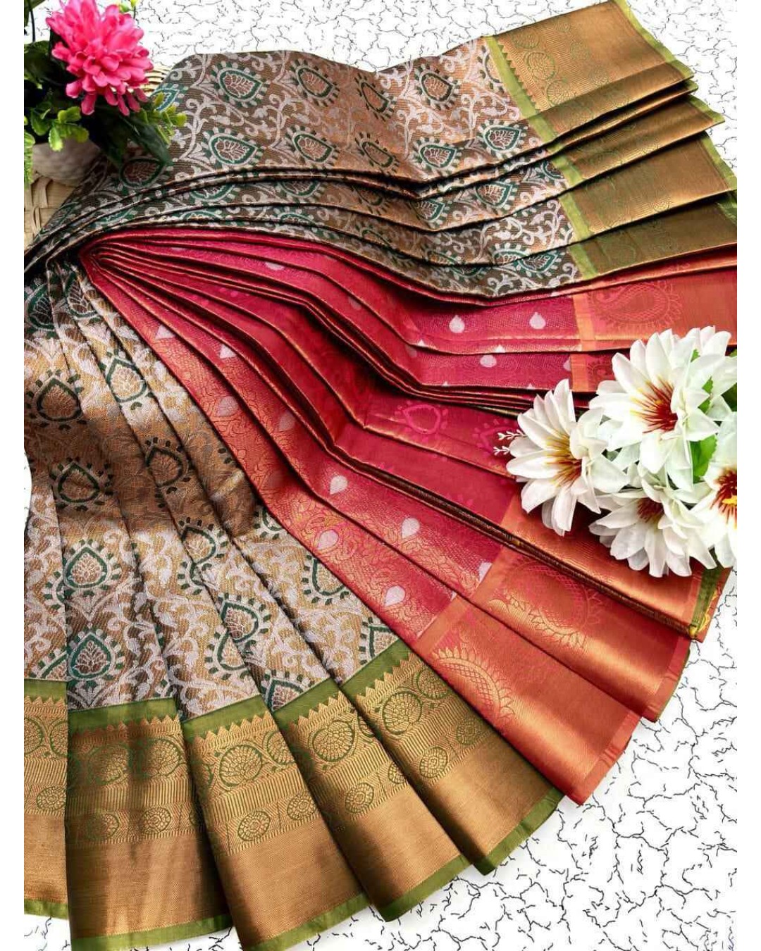 Special Tissue wedding saree