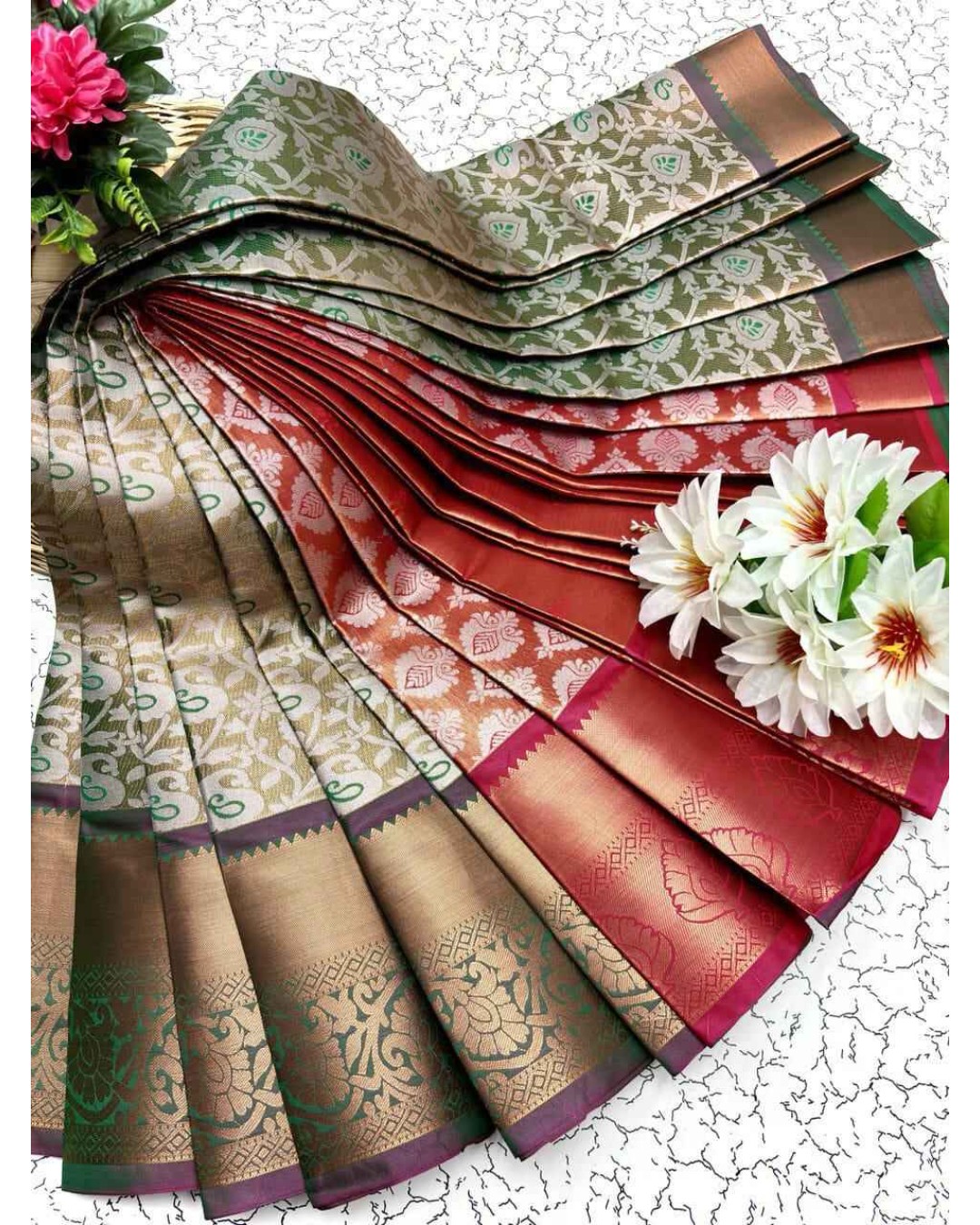 Special Tissue wedding saree