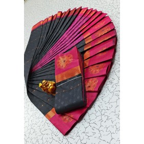 3D Art silk saree